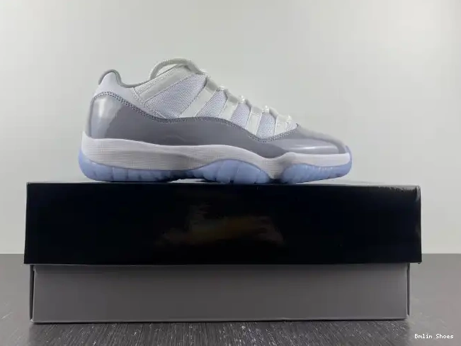 Bmlin 11 Low Grey Cement Jordan Air AV2187-140 0517
